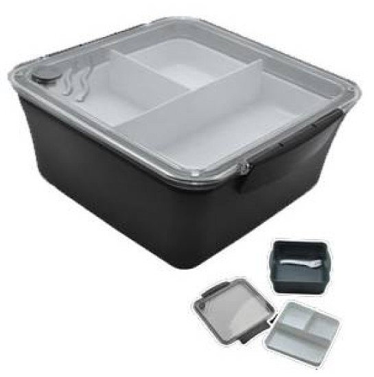 Brunchbox Box Boîtier plat cartables triés en utilisation Clip /& Go frühstücksbox