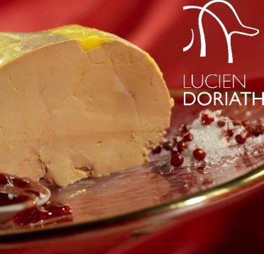 Foie gras de canard - 140 g Lucien Doriath, port inclus.
