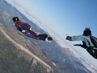 Parachute en tandem